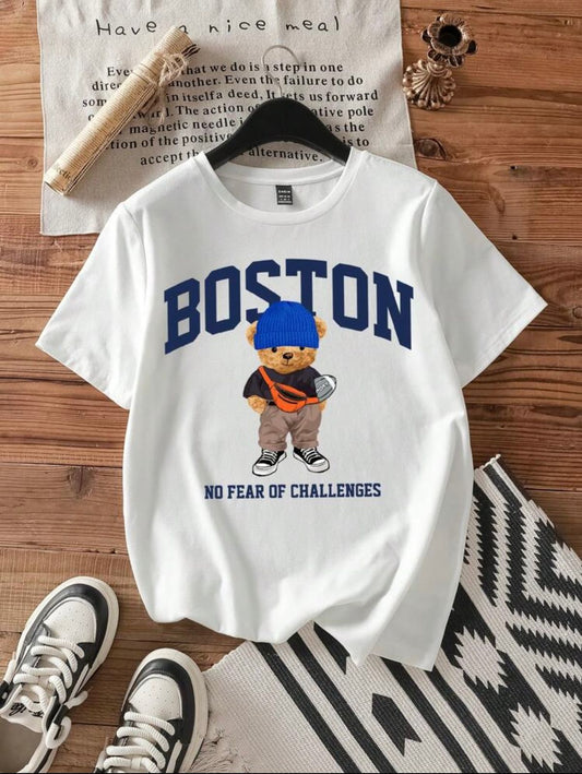 White Printed Tshirts