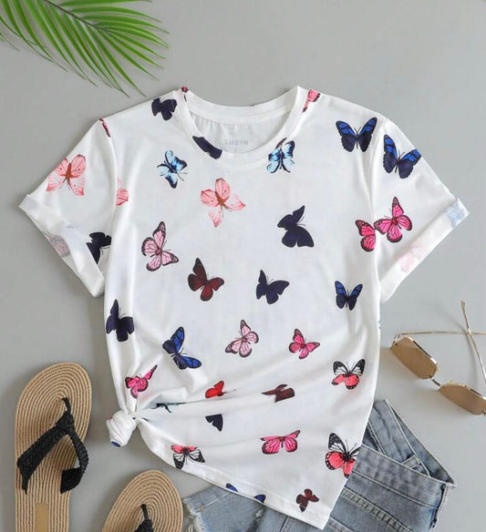Butterfly Printed Tshirts